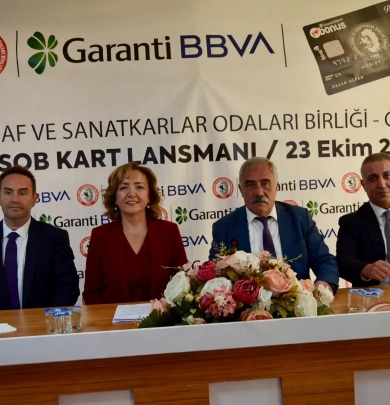 Sesob Garanti BBVA Bonus Business Kart ile üyelerimize özel fırsatlar