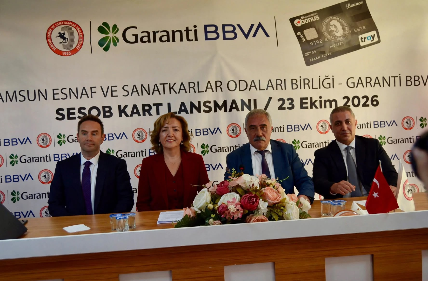 Sesob Garanti BBVA Bonus Business Kart ile üyelerimize özel fırsatlar